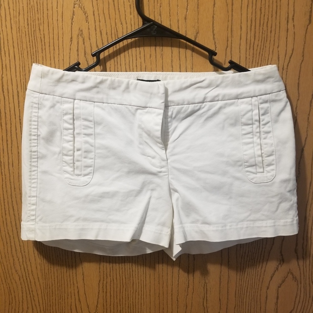 White J Crew shorts